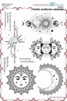 Reach for the Sun Rubber Stamp set - A4
